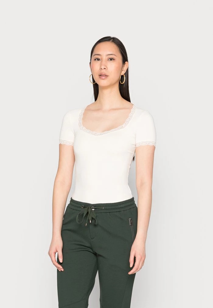 T-Shirt ANNA FIELD Anna Field Basic T-shirt Marron Femme | CRS-9998010